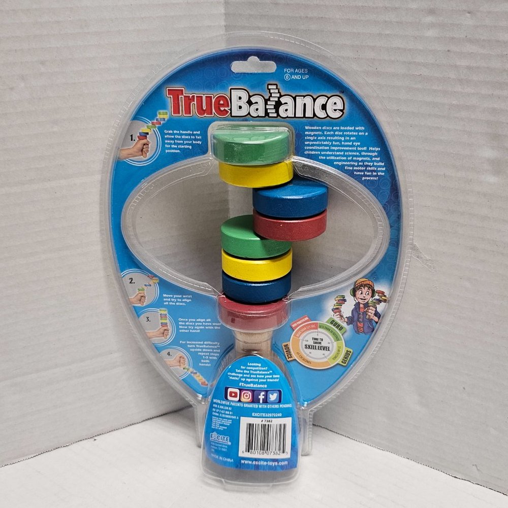 True Balance Stack To Solve Toy Kids STEM - Picture 2 of 11